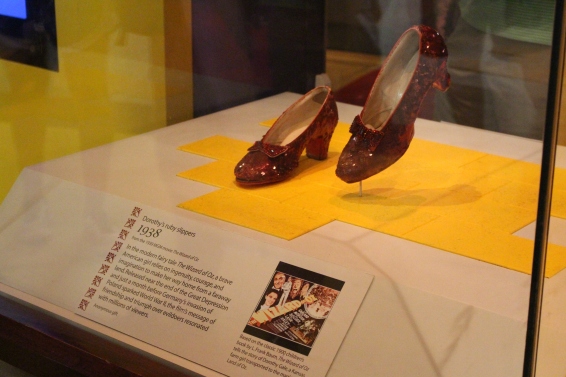 Museum of American History: Dorthey's red slippers