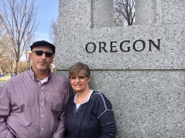 MAR18 - Mom and Dad visit DC - WWII Memorial (2)